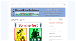 Desktop Screenshot of helene-schoettle-schule.de